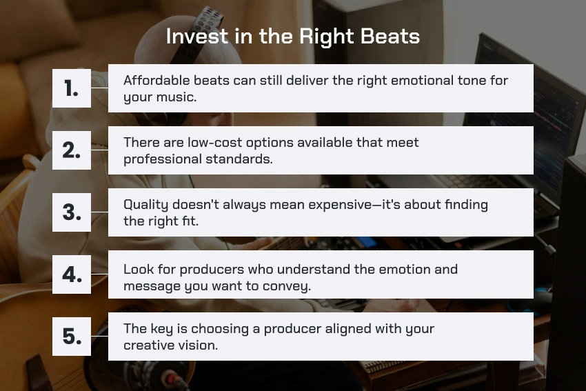 Invest in the Right Beats